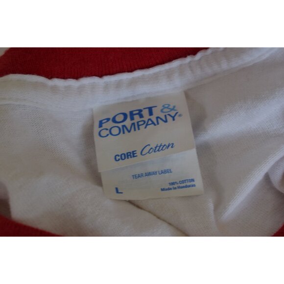 00s Alpha Sigma Tau Ringer‎ Tee size L - Picture 8 of 9